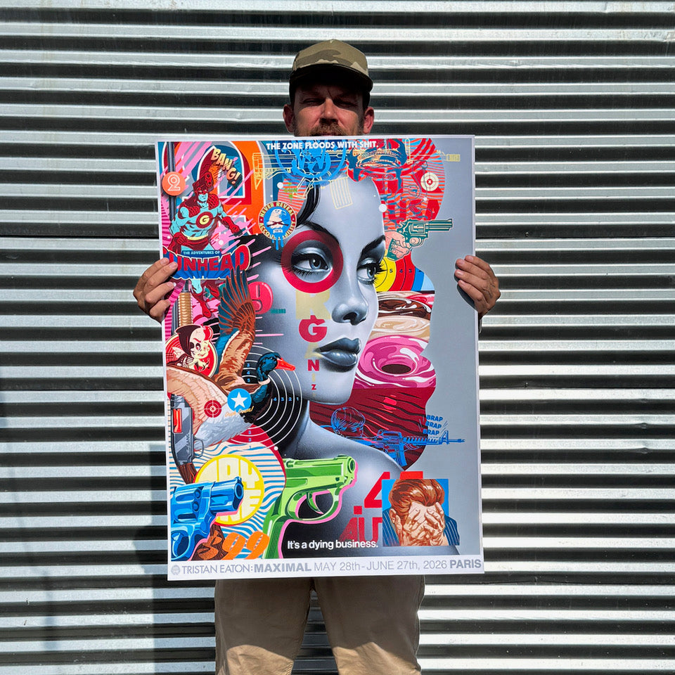 'The Adventures of Gunhead' Paris Poster