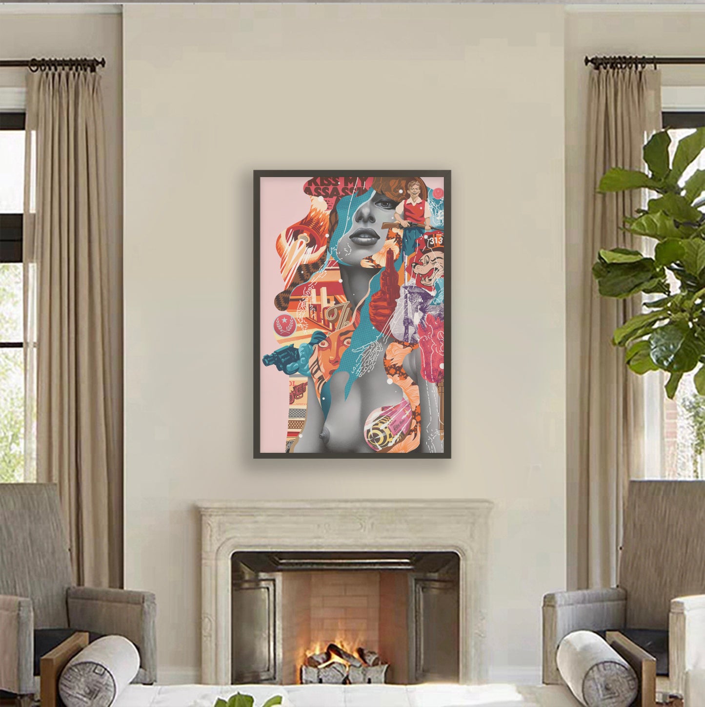 'KISS MY ASSASSIN' POSTER (SIGNED)