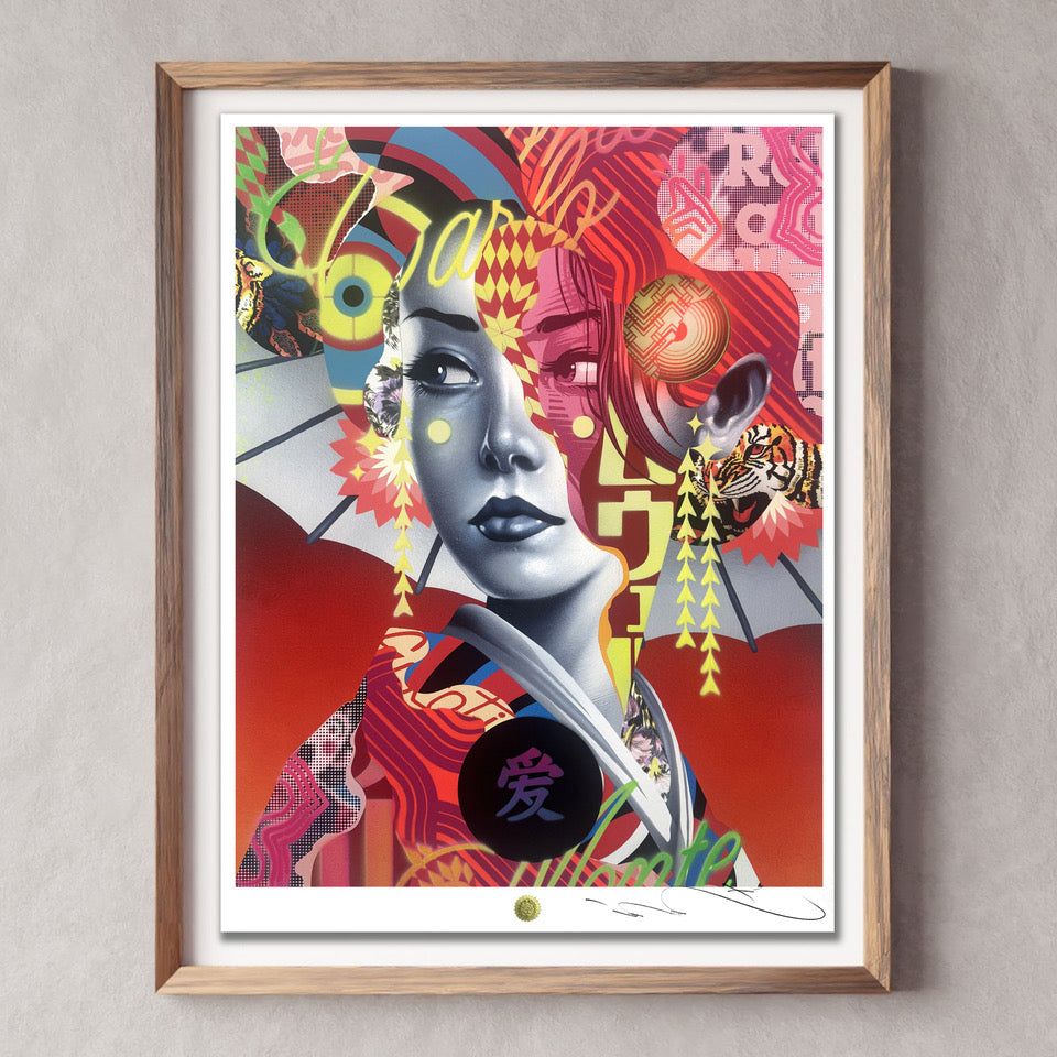 'The Glowing Geisha'