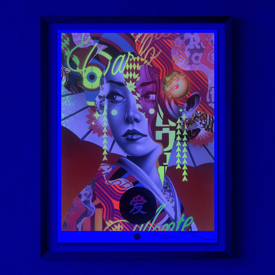 'The Glowing Geisha'