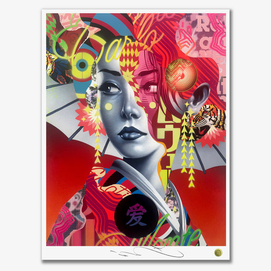 'The Glowing Geisha'