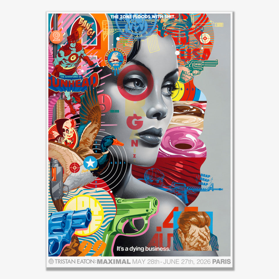 'The Adventures of Gunhead' Paris Poster