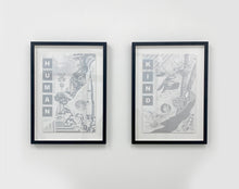 Load image into Gallery viewer, TRISTAN EATON X SPACEX: Paper Print Set in Silver
